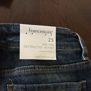 Dark Washed Skinny Jeans